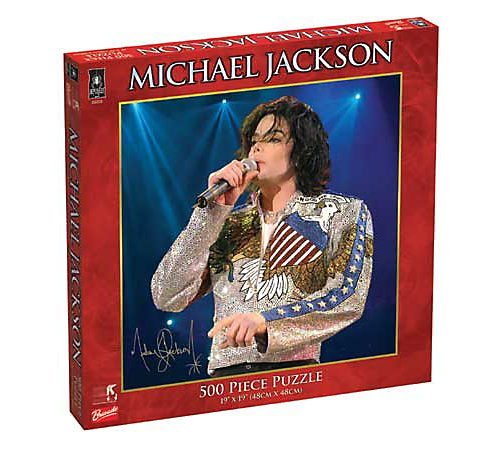BePuzzled Pop Culture Puzzles - Michael Jackson 500Pc United We